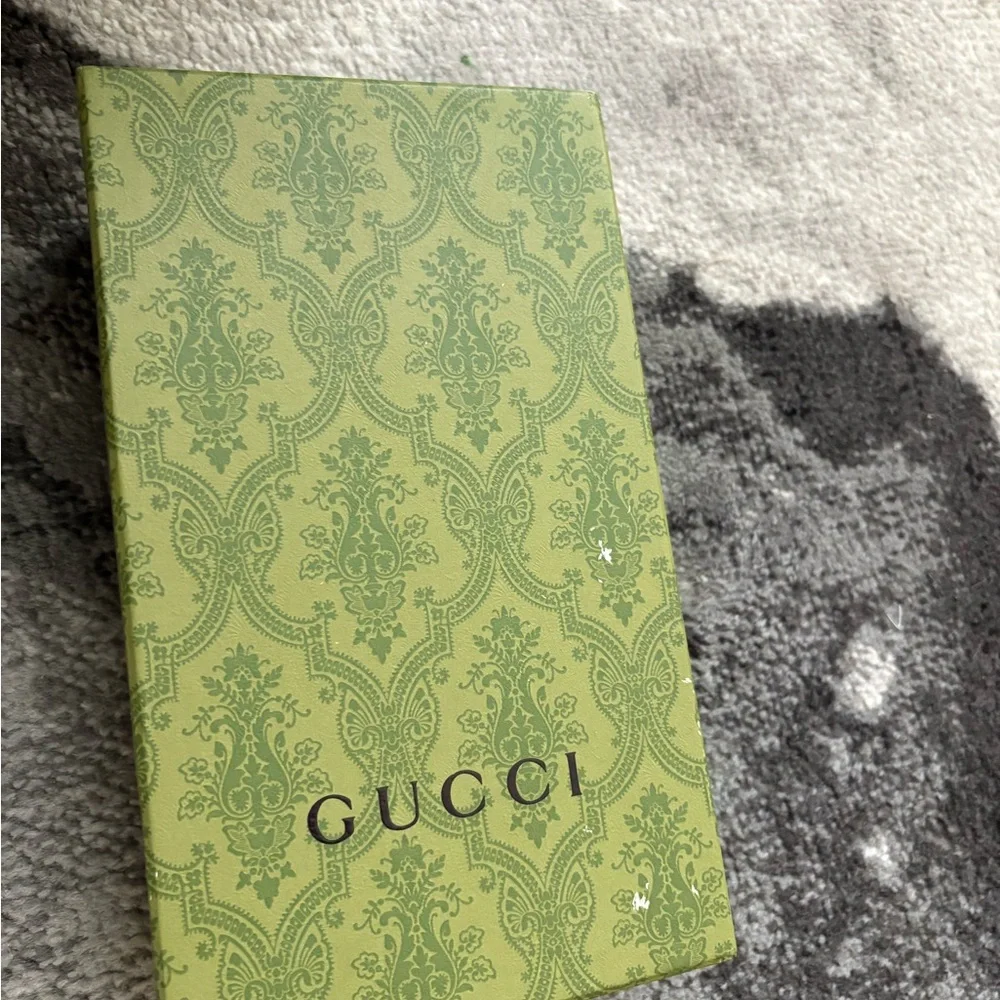 Gucci Orange Rubber Slide Sandals - Picture 6 of 6